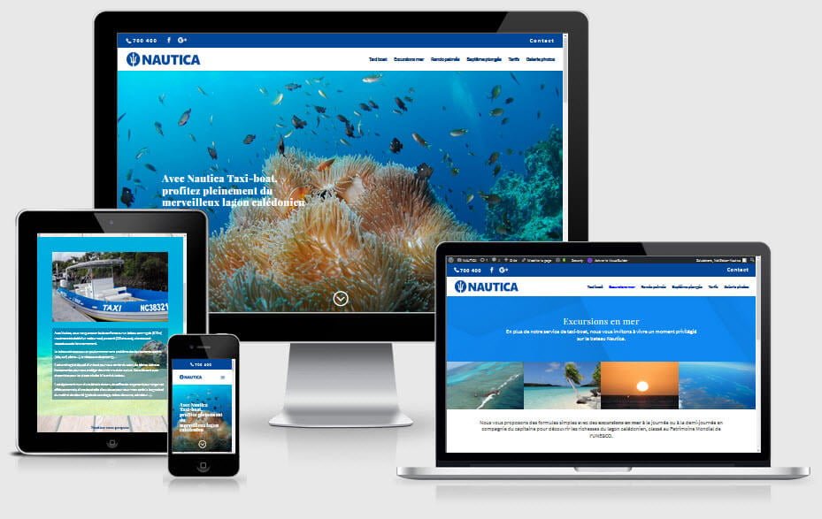 Site web Nautica 1